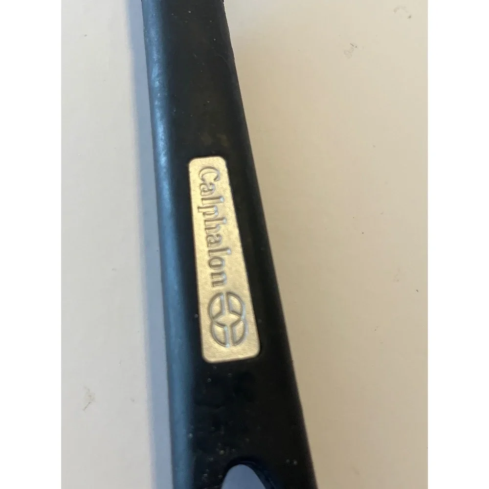 Calphalon Black Nylon Slotted Spoon Heat Resistant Nonstick Safe Kitchen Utensil